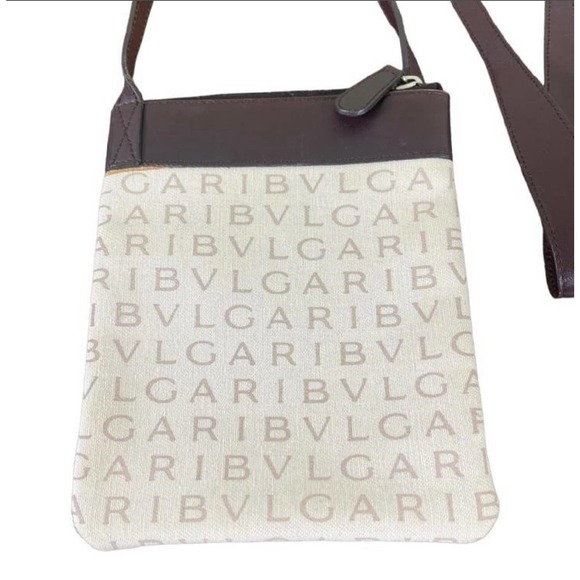 BVLGARI LOGOMANIA Pochette Mini Shoulder Crossbody Bag - Picture 2 of 9